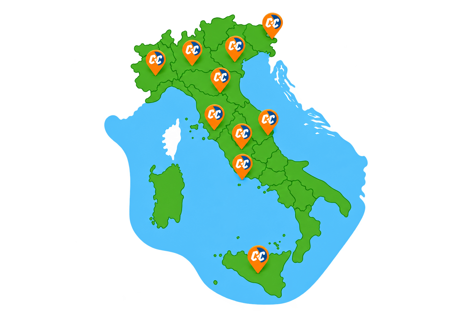 C+C Cash and Carry in Italia